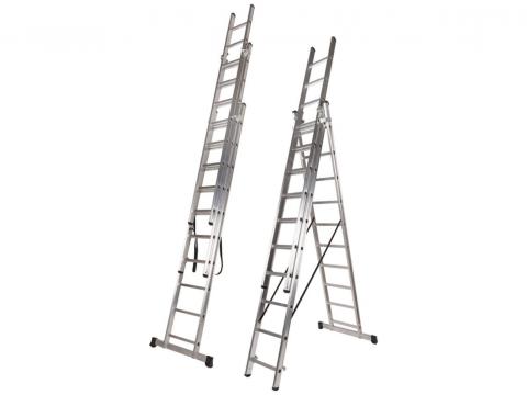 Escalera de tres tramos profesional