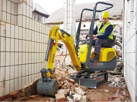 Microexcavadora 1.000 kg Dual Power