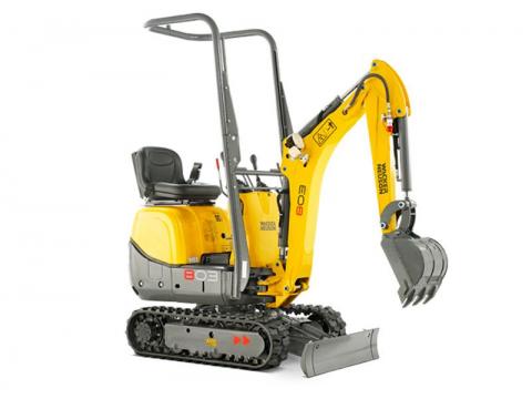 Microexcavadora batería 1.000 kg