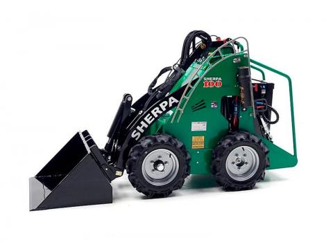Minicargadora a batería