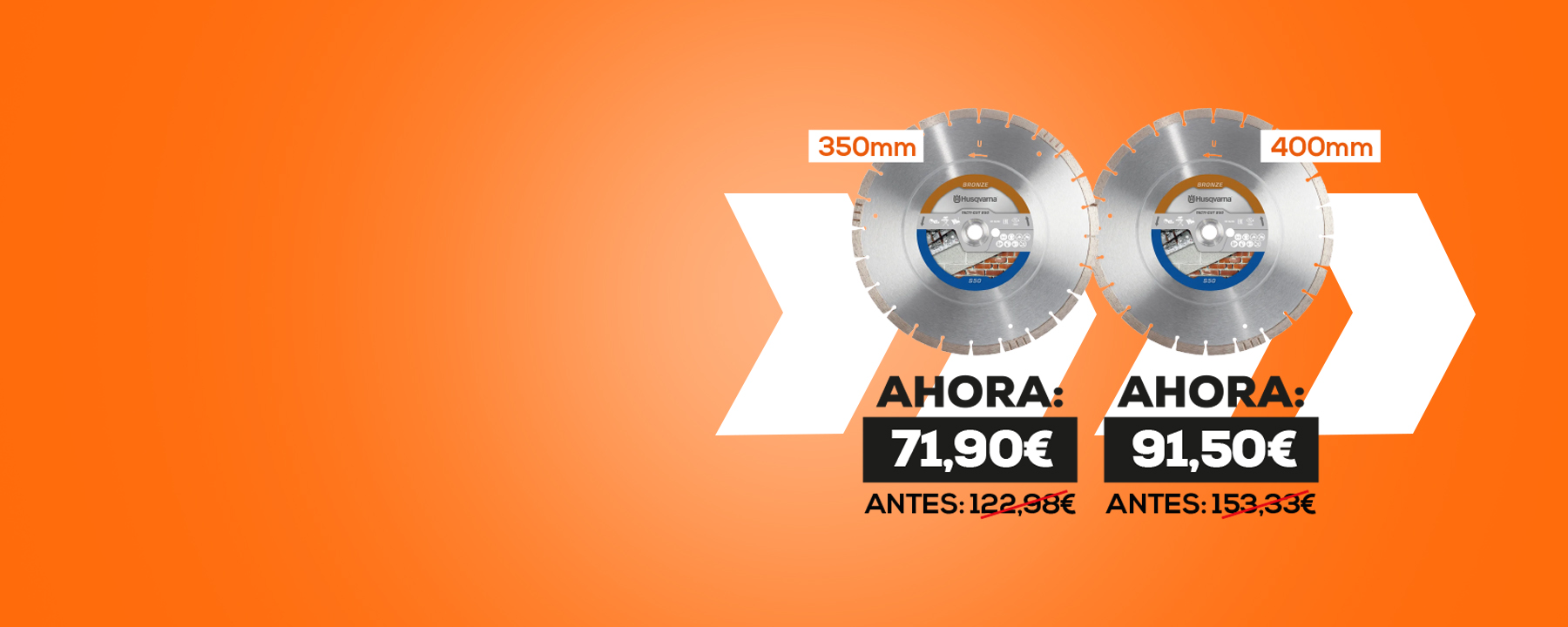 Compra Discos Cortadoras de Juntas